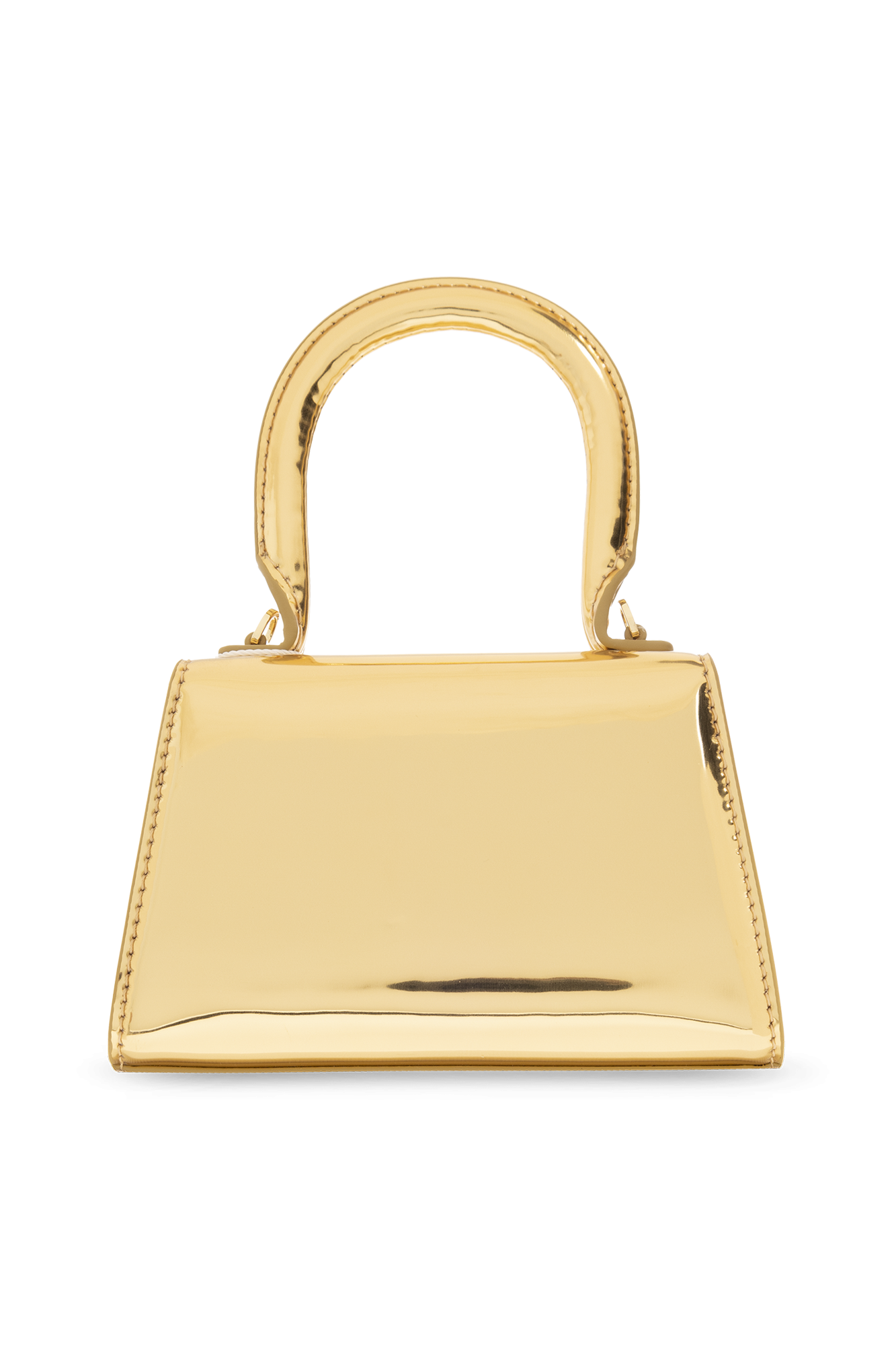 SchaferandweinerShops Spain - Gold 'Bow Micro' shoulder bag
